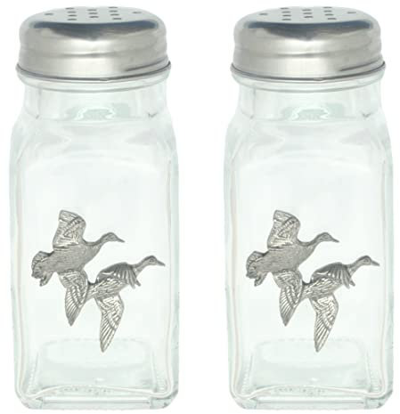 Ducks Salt and Pepper Glass Shakers Screw Top Cutlery for Home, Restaurant, Cafe GSP 111