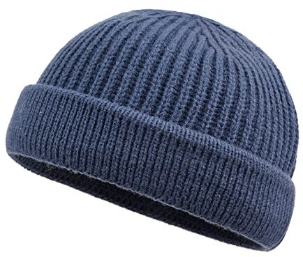 Cappello Senza Visiera Invernale Corto di CLAPE - Berretto di Maglia Acrylic per Pescatore e Watch Hat