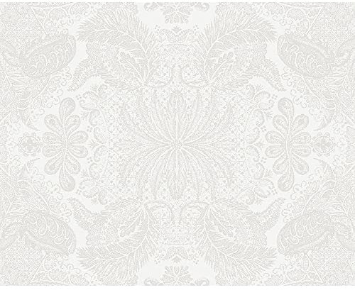 Garnier Thiebaut Tischset Mille Isaphire Blanc 50 x 40 cm, beschichtet
