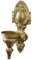 TentHome Wandleuchter Kerzenhalter Kerze Wand Kerzenständer Stumpenkerzen Französisch Barock Wandwindlicht Metall Kerzenleuchter Antik Wanddekoration für Wohnzimmer Esszimmer (Antik Gold B)