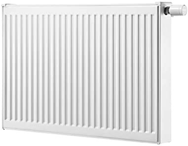Buderus Flachheizkörper VCM-Profil Typ 22 600 x 800 mm Logatrend rechts mit Wandbefestigung FMS
