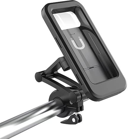 Handyhalterung wasserdichte Motorrad Telefon Halterung Fahrrad Telefonhalterung Kugel Lenker Stamm Mobiler Halter für Smartphone bis zu 7