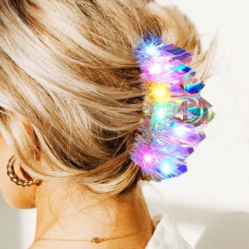Reaky Haarklammer mit, große Haarklammern, starker Halt Haarspange, rutschfeste Haarklammern,Haarschmuck für Damen (1 Stück)