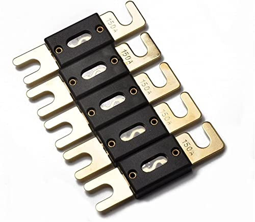 ELTOX Sicherung 5 Stück/Set Big Size Car Audio System Sheet Socket-in Fork Anl Sicherung 150A/200A/300A