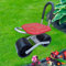 YURCI Mini-Gartenwagen, Rollender Arbeitssitz, Pflanz- Oder Rasenpflege-Gartengeräte, Outdoor-Gartenhocker, Roller, Rollender Arbeitssitz, Gartenstuhl für Den Außenbereich, Terrasse und Hof