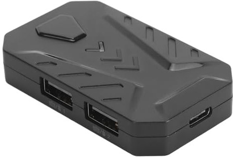 Sxhlseller 7 in 1 Videospiel Konverter, 3,5 mm Klinkenstecker, Spiel Tastatur Maus Konverter Adapter für PS3,One Series, Switch