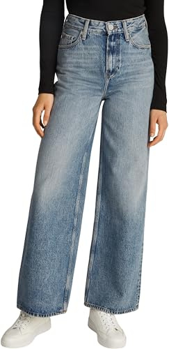 Tommy Hilfiger Damen Jeans Hose Wide Leg Sam Weites Bein, Blau (Sam), 29W/32L