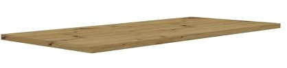möbelando Tischplatte >Tables< in Artisan Eiche - 180x3,8x90cm (BxHxT)
