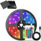 Diuturnous Battery Powered USB LED Strip Lights with Remote Control, RGB Colourful Lights for Decoration (1m)