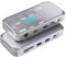 Yottamaster 1TB SSD Externo con 10 Puertos, USB C Hub con 1TB M.2 NVMe SSD, hasta 1000 MB/s, Adaptador USB C HUB 10Gbps soporta 4K@60Hz HDMI, 100W PD, Lector de Tarjetas SD/TF, Ethernet