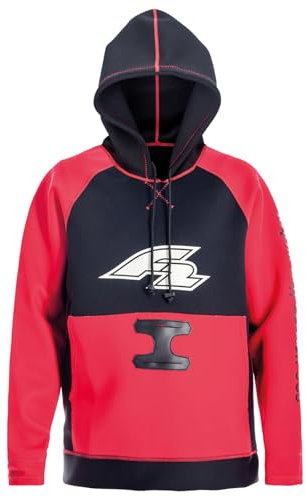 F2 Neopren Oberteil Kite Hoodie 4/3mm L Rot 2024/25