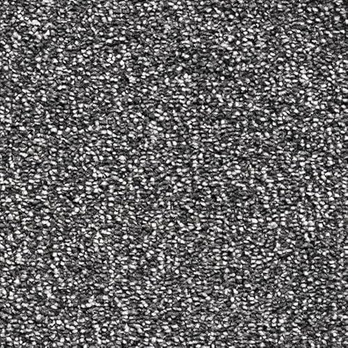 Tuda Carpets | Serenity 17.5mm Deep Saxony Pile Carpet with Action Back, 19.5mm Total Height | Charcoal Grey (376) - Sample
