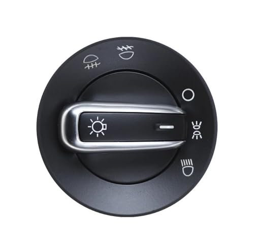 PUNICS Kompatibel Mit Vw Für Lupo 1999–2005 Für Polo 6n2 2000–2002 Für Polo 9n 9n3 2002–2009 Scheinwerfer Nebelscheinwerfer Lampensteuerschalter 6RD941531 scheinwerferschalter lichtsensor