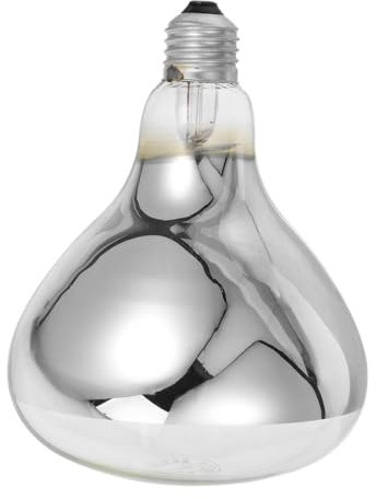 Homoyoyo Infrarotlicht badezimmerlampe Lichtsteckdosen-Adapter Glühbirne einer Popcornmaschine Lebensmittel Wärmelampe LED-Leuchten für Nutztiere Badezimmer-Glühbirne Heizlampe Metall