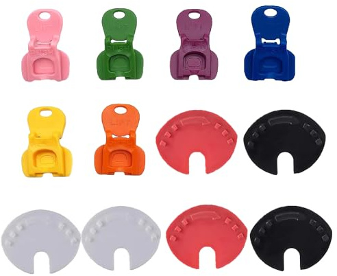 DosenöFfner 6 StüCk DosenöFfner 、6StüCk Drinking Cans Closure, Drinks Ring Opener Can Stopper GeträNkeschutz,Manual Ring Opener Easy Manual Easy Can Opener,for Soda, Beer, Drinks.
