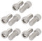 sourcing map 5/16-18x3/4 Fil acier inox 304 Full vis tête 10pcs