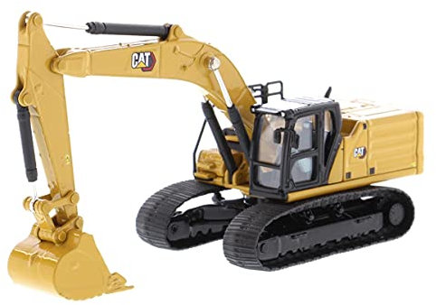 Diecast Masters 85658 Caterpillar 336 Next Gen, véhicule de Chantier H0 Cat détaillé dans Une boîte en métal, échelle 1:87, Environ 12 x 4,1 x 5,5 cm, 14+, Convient pour Le modélisme ferroviaire et