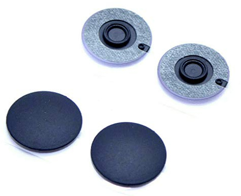handywest 4X Kompatibel für MacBook Pro A1278 A1286 A1297 Gummi füße Gummifüße Pad Abdeckung unten Bottom Rubber Kunststoff Feet Set mit Kleber