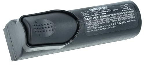 vhbw Akku kompatibel mit Testo 310, 320, 327, 330, 350, 870, 870-1 Messgerät (3400 mAh, 3,7 V, Li-Ion)
