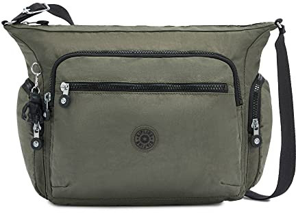 Kipling womens Gabbie crossbody bag, Green Moss, Medium US