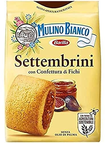 Mulino Bianco Biscotti Frollini Settembrini con Confettura di Fichi, Colazione Ricca di Gusto, 300 g