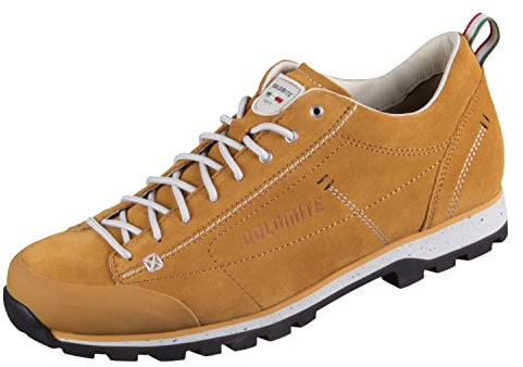 Dolomite Schuh 54 Low EVO, Herren-Sneaker, Gewürz gelb, 42.5 EU