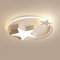 kangten Kinderzimmer Lampen Decke Dimmbar, LED Nette Sternenhimmel Deckenleuchte Wohnzimmerlampe mit Fernbedienung Mädchen Junge Schlafzimmer Deckenlampe 29W (Weiß)