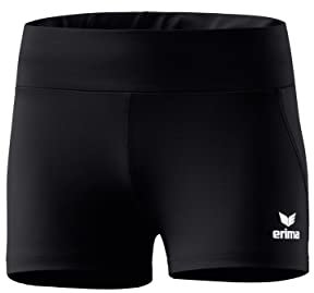 Erima Racing Leichtathletik Short Damen schwarz, 32 Damen