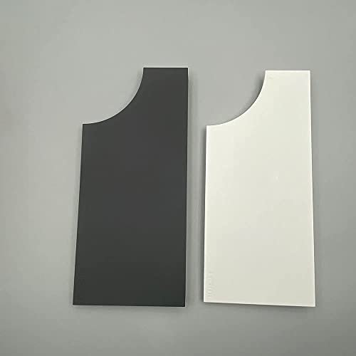 Limentea TV Dock Back Cover for Nintendo Switch OLED TV Dock Station Charging Base Station Back Plate (White)