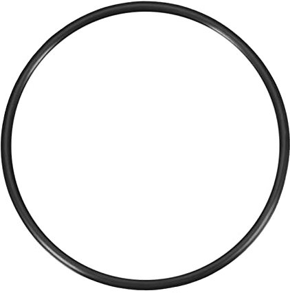 QUARKZMAN 140mm x 132mm x 4mm Nitrile Caoutchouc Joints toriques x 1 Pièce Ronde Joint Rondelle pour Robinet Plomberie Réparation Étanchéité Connexion [Noir]