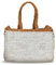 Banzaii Bolsa de verano para mujer, bolso bandolera colorido, bolso de hombro bohemio de paja para el mar, tejido a mano Amalfi Blanco