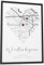 Papierschmiede® Personalisiertes Bild Wo alles begann DIN A3 Poster mit Rahmen, Partner Geschenk zum Jahrestag, Geschenke Freundin - Geschenke Sie & Ihn Paar Koordinaten Landkarte