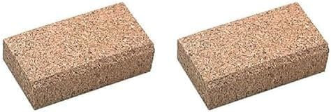Faithfull FAIC18 Cork Rubbing Block, 115mmx65mm (Pack of 2)