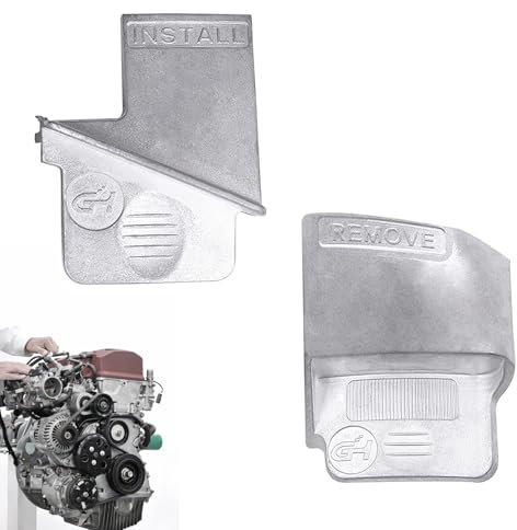 SRLWMYI Metallisch Demontage Montage Autogurte 2pcs Werkzeuge Metallriemenentferner Stretch Gürtel Werkzeug Satz Stretch-Fit Keilrippenriemen Kfz Rippen Antriebsriemen für Auto LKW Wagen, Skid-Steers