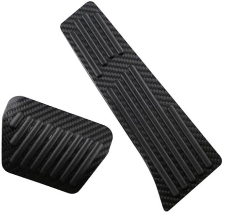 PIWINE Bremspedal Autopedale Gaspedal Gasbremse Fußstütze rutschfeste Pedalabdeckungspolster Für X3 X4 X5 X6 3/5/6/7 Serie E87 F20 E90 E92 E93 F30 F35 F34 F31 3GT 5GT