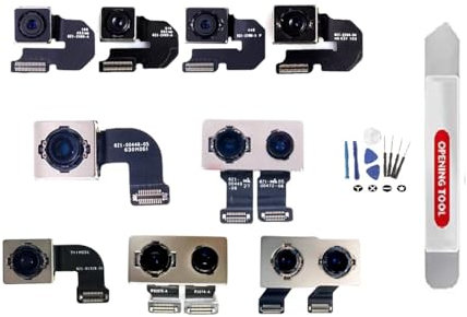 BAYERQ Fotocamera frontale compatibile con iPhone X, XS, XR, XS, Max, 11, 11 Pro Max,12,12 Pro Max, 13 13, Pro Max con kit strumenti (iPhone XS Max)