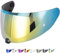 Everalo Kompatibel mit Hjc i70 Visier - i10 - Hj31 - Helmvisier Hj 31 Pinlock Ready - Anti-Kratzer und Anti-Beschlag (Gold)