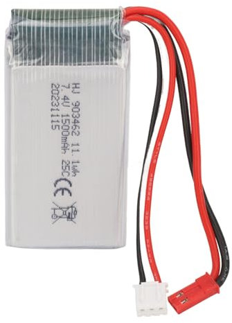 7.4V 1500mAh RC Car Lithium Battery with JST Plug 903462 Remote Control Boat Battery for FT009 Lithium Battery