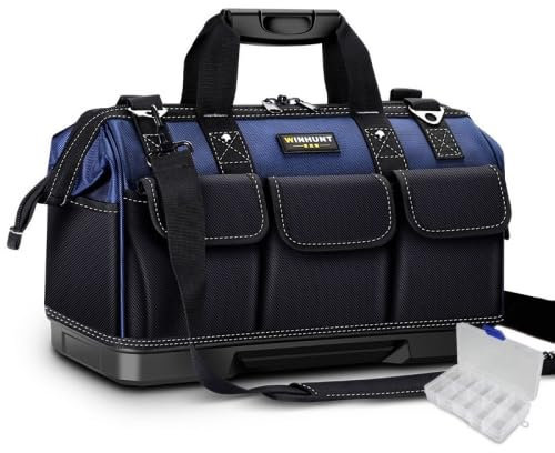 Suprills 20-Inch Heavy Duty Tool Bag Tools Storage Bag Large Tools Storage Bag, Organiser for Tools with Shoulder Strap, Large capacity, waterproof, Wear-resistant