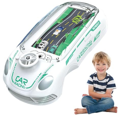 Tragbare Spielekonsole für Kinder - Tragbare Auto-Spiele für Kinder - Tragbare Autospiele - Interaktives Lernspielzeug für , Mädchen und