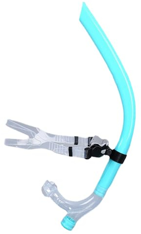 Boccaglio Per Vasche In Piscina,Snorkel Frontale da Vasca | Allenamento Fascia Regolabile Boccaglio In Silicone Tubo