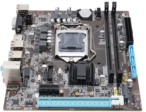 XUXHOU Gaming Mainboard H110 2-K DDR4 M.2 Nvme NGFF Serial ATA3.0 6GB PCIe für LGA 1151 CPU