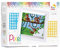 Pixel P31255 Mosaik Geschenkverpackung Affe, Pixelbild mit Rahmen, kinderleichtes Stecksystem, ohne Bügeln und Kleben, Steinchen aus Biokunststoff