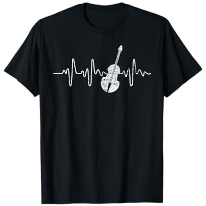 Musik Geschenk für Cellisten Instrument Herzschlag Cello T-Shirt