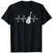 Musik Geschenk für Cellisten Instrument Herzschlag Cello T-Shirt