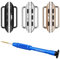 OMECKY Connectors Compatible with Apple Watch Band Adapter, Three Colors (3 Pack)