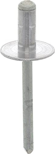 Restagraf - Rivet Tête Large Multi-Serrage Aluminium & Tige Acier - Compatible avec VOLKSWAGEN GOLF VI - Diamètre 6,4 mm - Longueur 14 mm - Réf. 139000 - Sachet de 20
