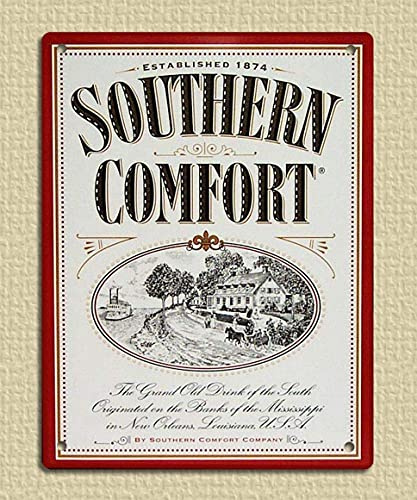 Metal Sign Metal Sign Plaque Vintage Retro Style Southern Comfort Bar Drinks Retro Home Wall Decor Tin Metal Gift Decoration Vintage Plaque
