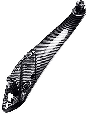 TZYSZDB Black F30 328i Car Door Handle for BMW F30 F31 F32 F33 F34 F36 F80 Inner Door Panel Handles (Front Left) (F30 Front Left, Carbon Fiber)