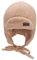 Sterntaler Baby Jungen Fliegermütze in Strickoptik - Aus Viskose Mit Ohrenklappen Und Bindeband - Beige, 43